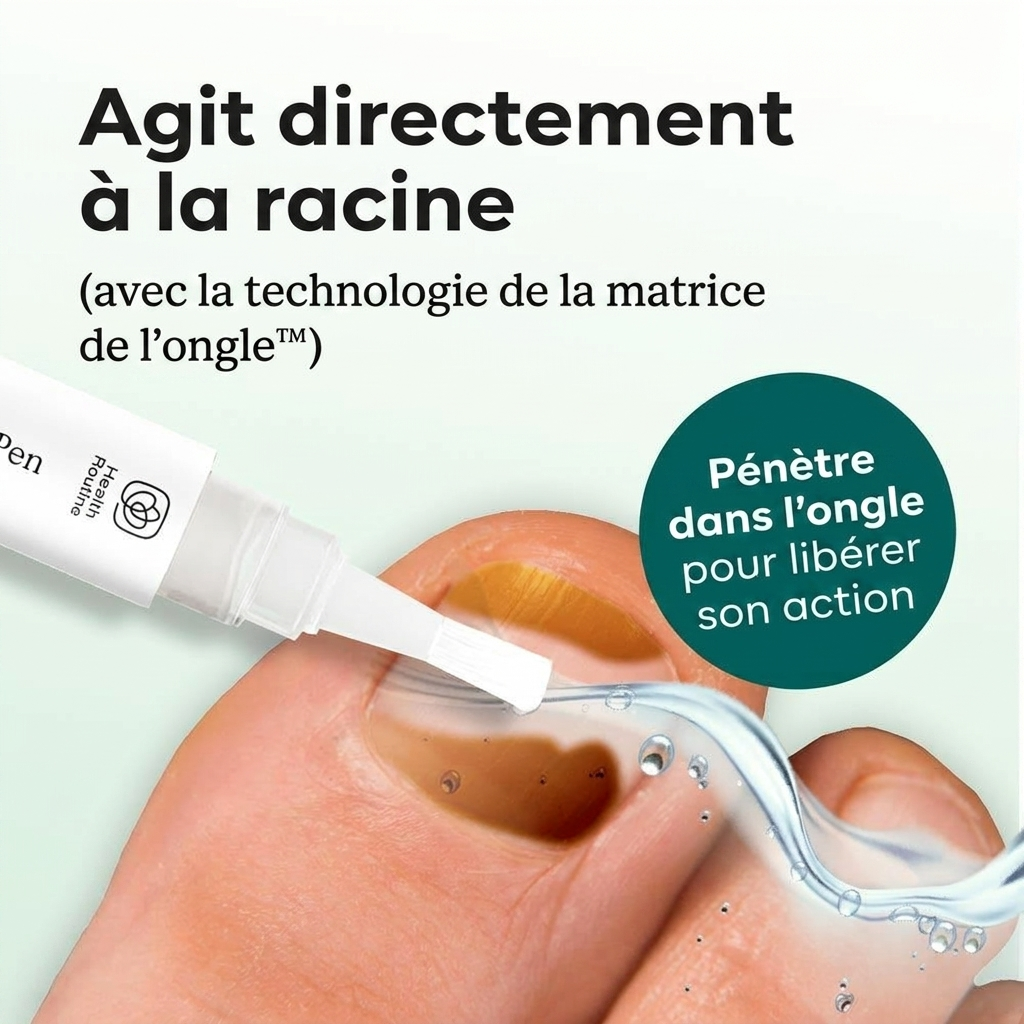 Flunail Stylo Anti-Mycose des Ongles — Technologie Nagelmatrix®