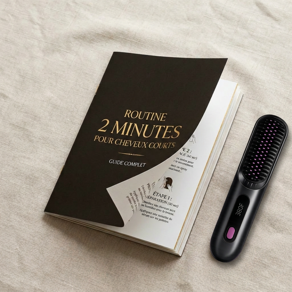 Guide "Routine 2 Minutes" Cheveux Courts