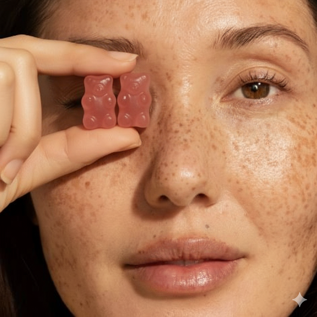 LumaGum™ Gummies Collagène Premium à la fraise